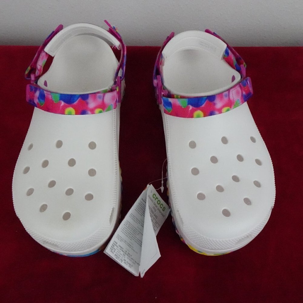 Crocs Classic Hiker Solarized Clog Women's Size 14 Men 12 Colorful Slip On - Picture 2 of 10